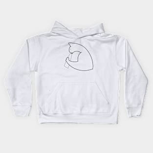 Muscle Cat Kids Hoodie